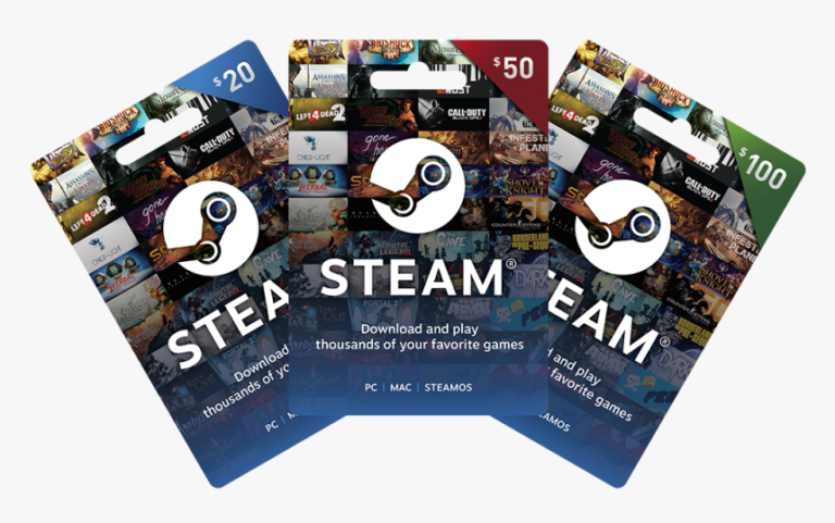 Steam gift card