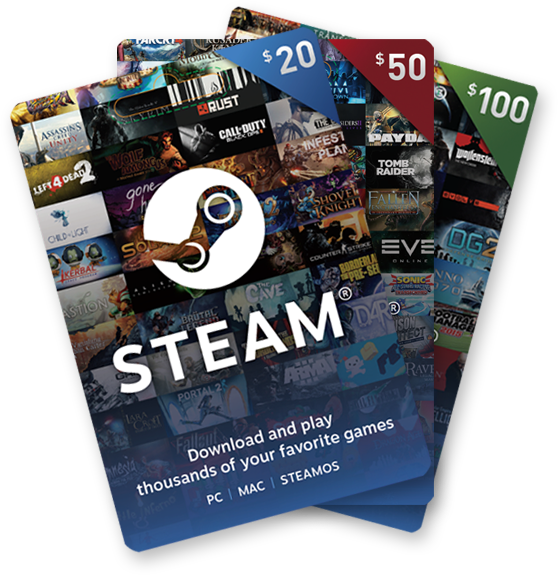Steam cards